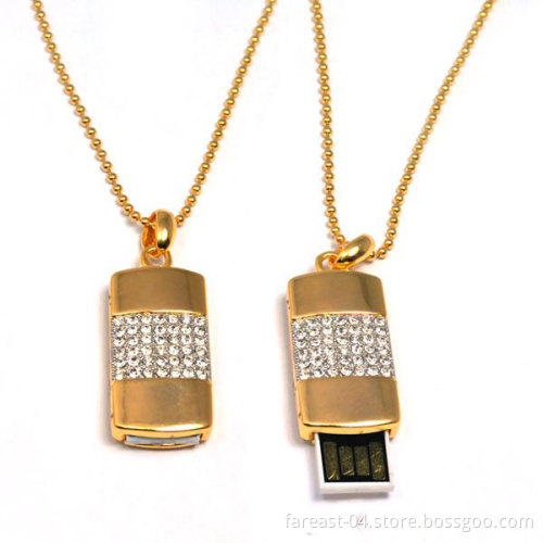 Jewelry Necklace USB Pendrive USB Flash Drive